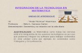 integracion de la tecnologia en matematica