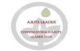 Presentació leader convocatòria 2014
