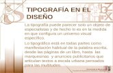 1 TipografíA En El DiseñO 2006