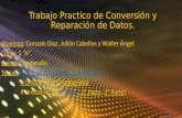 Trabajo practico de conversión y reparación de datos