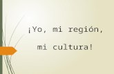 Yo, mi región y mi cultura- Actividad web 2.0
