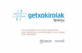 #Getxo kirolak construyendo una comunidad deportiva
