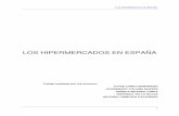 LOS HIPERMERCADOS EN ESPAÑA. Análisis Sectorial 2006