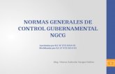 Normas Generales de Control Gubernamental NGCG - RC N° 273-2014-CG