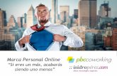 Taller de Marca Personal Online en PBC Coworking Alicante
