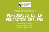 Personajes historicos de la educacion chilena