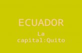 Ecuador vista rápida
