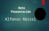 Reto Presentacion Alfonso Abissi