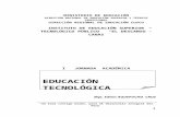 Educación y Formacion Tecnológica