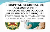 Protocolo en tratamiento Odontologico Del Paciente Diabetico Pnp