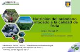 1. Nutricion Del Arandano Enfocado a La Calidad de Fruta. Ivan Vidal P.
