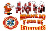 Manejo y Usos de Extintores