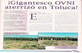 ¡Gigantesco Ovni Aterrizó en Toluca! R-080 Nº042 - Reporte Ovni - Vicufo2
