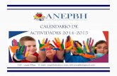 Calendario ANEPBH 2014-2015