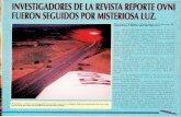 Investigadores de La Revista Reporte Ovni Fueron Seguidos Por Misteriosa Luz. R-080 Nº040 Reporte Ovni - Vicufo2