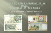 Nuevos Billetes Peruanos de 10 Soles