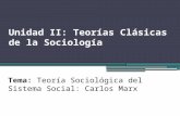Clase Magistral No. 5 Teoría Clásica Del Sistema Social- Carlos Marx