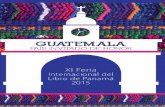 Guatemala, país invitado en la XI Feria Internacional del Libro de Panamá