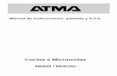 Microondas Atma MD809-MD810G