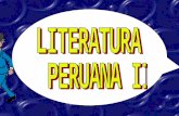 LITERATURA. PERUANA