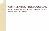 Corrientes Ideologicas