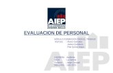 Disertacion Evaluacion de Personal Alvaro Gonzalez Jordan Quinteros Pilar Quiroz.ppt