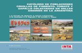 INTA-Catalogo de Poblaciones Criollas de Pimiento Tomate y Zapallo Colectadas en Valles Andinos de La Argentina
