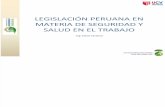 Legislación Peruana en SST