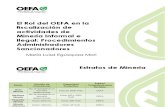 9. Rol Del OEFA en La Minería Informal e Il*Descripción:(Campo requerido)egal - PAS