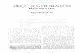 América Latina y El Nuevo Orden Internacional.