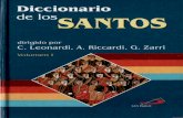 Diccionario De Los Santos. Volumen I (A-I), 2000.