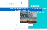 Diccionario Tecnico de Mineros y Petroleros