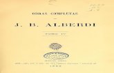 Alberdi, Juan Bautista. Obras Completas (Vol. IV)