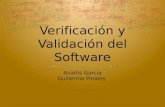 Verificacion y Validacion Del Software