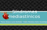 Síndromes mediastínicos - Cardiologia