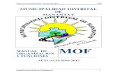 MOF 2013 Municipalidad provincial de coronel portillo