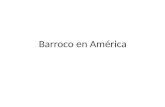 Barroco en America