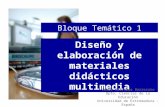 Diseo y Elaboracin de Materiales Didacticos Multimedia