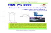 NEO-71 Estanques Acumuladores de Aire Comprimido y Compresores Estacio-narios – Requisitos de Seg