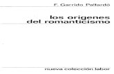 Los Origenes Del Romanticismo