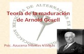 Teoria de Maduracion de Arnold Gesell