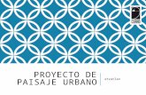 Proyecto de Paisaje Urbano Etzatlan
