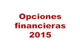Opciones financieras 2015