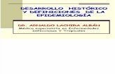 1. Desarrollo Historico y Definiciones de La Epidemiolog_a