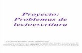 Proyecto: Problemas de lectoescritura. Alejandra Chan, Rebeca Cauich.