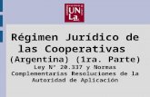 Clase 7 - Régimen Jurídico de Las Cooperativas.