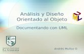 Presentación sobre A/DOO y UML