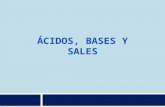 Acidos Bases y Sales