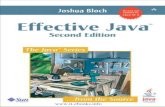 ES Effective Java, 2nd Edition