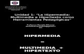 Hipermedia Hipertexto Multimedia